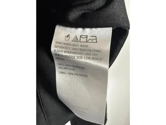 NWT Colleen Lopez Black Sequin Moto Jacket Sparkly Biker Blazer Size 3X - Picture 6 of 7